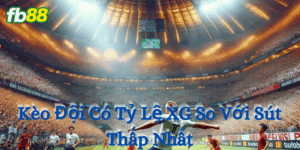 Kèo đội có tỷ lệ XG so với sút thấp nhất Fb88